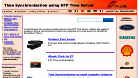 What Ntp-time-server.com website looked like in 2016 (8 years ago)
