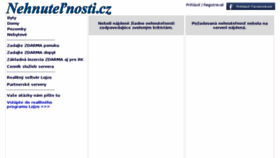 What Nehnutelnosti.cz website looked like in 2016 (8 years ago)