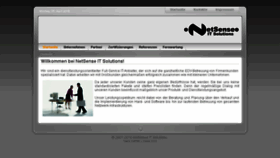 What Netsense.at website looked like in 2016 (7 years ago)