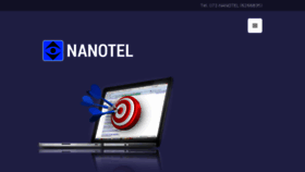 What Nanotel.ro website looked like in 2016 (8 years ago)