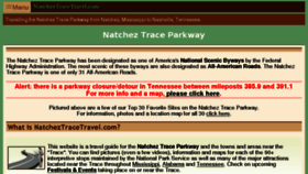 What Natcheztracetravel.com website looked like in 2016 (7 years ago)
