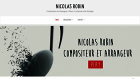 What Nrobin.fr website looked like in 2016 (7 years ago)