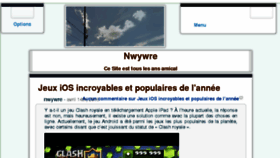 What Nwywre.com website looked like in 2016 (8 years ago)