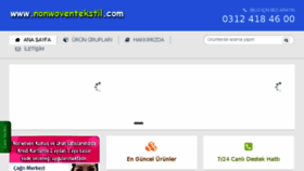 What Nonwoventekstil.com website looked like in 2016 (8 years ago)