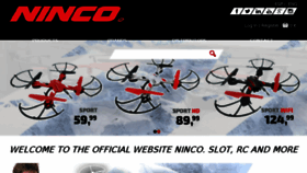 What Ninco.com website looked like in 2016 (8 years ago)