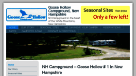 What Nhcampgrounds.com website looked like in 2016 (8 years ago)
