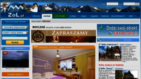 What Noclegi.zol.pl website looked like in 2016 (8 years ago)