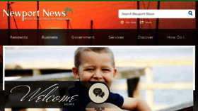 What Newportnewsva.gov website looked like in 2016 (8 years ago)