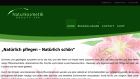 What Naturkosmetik-harz.de website looked like in 2016 (8 years ago)