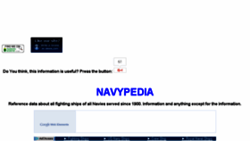 What Navypedia.org website looked like in 2016 (8 years ago)