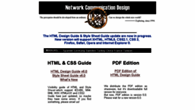 What Ncdesign.org website looked like in 2016 (8 years ago)