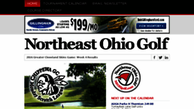 What Neohgolf.com website looked like in 2016 (7 years ago)