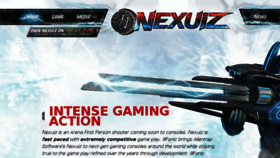 What Nexuiz.com website looked like in 2016 (8 years ago)