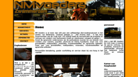 What Nmvoeders.nl website looked like in 2016 (8 years ago)
