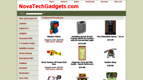 What Novatechgadgets.com website looked like in 2016 (7 years ago)