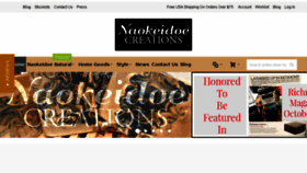 What Naokeidoecreations.com website looked like in 2016 (8 years ago)