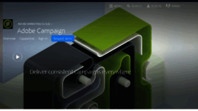 What Neolane.com website looked like in 2016 (9 years ago)