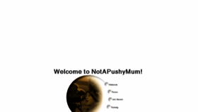 What Notapushymum.com website looked like in 2016 (8 years ago)