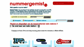 What Nummergemist.nl website looked like in 2016 (7 years ago)