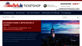 What Newyork-ticketshop.com website looked like in 2016 (7 years ago)