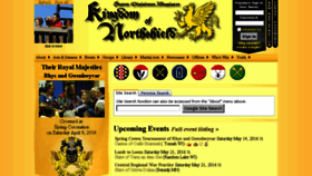 What Northshield.org website looked like in 2016 (9 years ago)