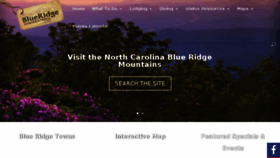 What Ncblueridge.com website looked like in 2016 (8 years ago)