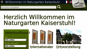 What Naturgarten-kaiserstuhl.de website looked like in 2016 (7 years ago)