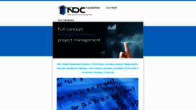 What Ndcglobal.com website looked like in 2016 (7 years ago)