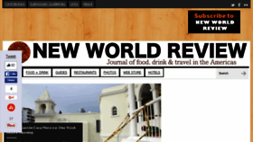 What Newworldreview.com website looked like in 2016 (7 years ago)