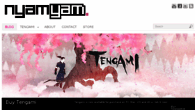 What Nyamyam.com website looked like in 2016 (8 years ago)