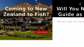 What Newzealandfishinglodges.co.nz website looked like in 2016 (8 years ago)