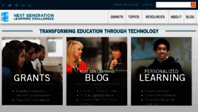 What Nextgenlearning.org website looked like in 2016 (7 years ago)