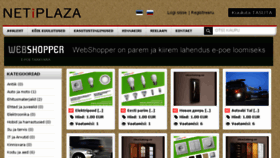 What Netiplaza.ee website looked like in 2016 (8 years ago)