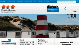 What Nordvestkysten.dk website looked like in 2016 (8 years ago)