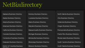 What Netbizdirectory.com website looked like in 2016 (7 years ago)