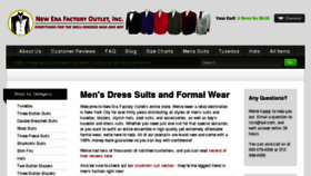 What Newdresssuits.com website looked like in 2016 (7 years ago)