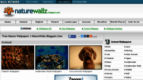 What Naturewallz.blogspot.com website looked like in 2016 (7 years ago)