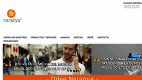 What Naranya.com website looked like in 2016 (7 years ago)