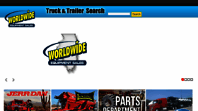 What Newtowtrucks.com website looked like in 2016 (7 years ago)