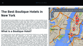 What Newyorkhotelsweb.com website looked like in 2016 (7 years ago)