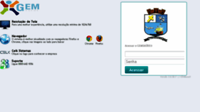 What Navegantes.celk.com.br website looked like in 2016 (7 years ago)