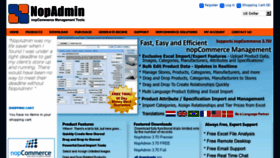 What Nopadmin.com website looked like in 2016 (7 years ago)