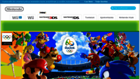 What Nintendo.fi website looked like in 2016 (7 years ago)