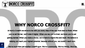 What Norcocrossfit.com website looked like in 2016 (7 years ago)