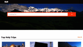What Nirvanatrip.com website looked like in 2016 (8 years ago)