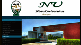 What Novauniversitas.edu.mx website looked like in 2016 (7 years ago)