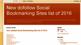 What New-updated-socialbookmarking-sites.blogspot.in website looked like in 2016 (7 years ago)