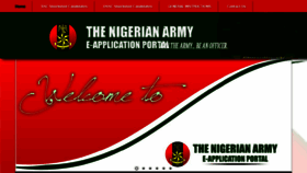 What Nigerianarmyms.org website looked like in 2016 (7 years ago)
