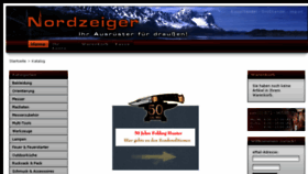 What Nordzeiger.de website looked like in 2016 (7 years ago)