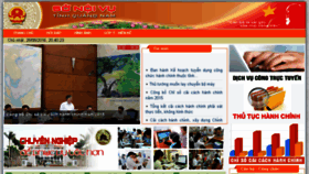 What Noivuqnam.gov.vn website looked like in 2016 (7 years ago)